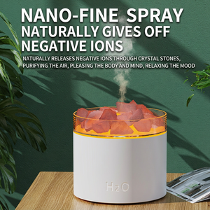Difusor de Aroma de Cristal Natural con Humidificador, Funcionamiento Silencioso de 35 Db, Alimentación USB, Tanque de Agua de Menos de 0.5L, Uso Doméstico - Product Image 2