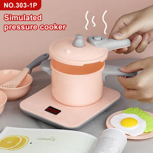 Coffret cadeau européen personnalisé, ensemble de cuisine pour enfants, <span class=keywords><strong>jouet</strong></span> musical électronique avec accessoires pour cadeaux d'anniversaire - Product Image 4