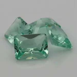 Esmeraldas sintéticas, pedras verdes sintéticas de beril preços por carat