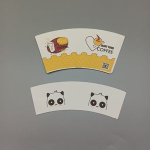แก้วกระดาษเคลือบ PE แบบผนังเดียว พิมพ์ลายตามสั่ง OEM สำหรับเครื่องดื่มร้อนแบบนำกลับบ้าน แก้วกระดาษใช้แล้วทิ้ง - Product Image 6