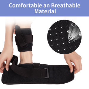Penstabil pergelangan kaki nilon dapat diatur, penahan kaki jatuh untuk Reel, perlindungan penjepit Drop kaki pengangkat dorsifleksi dalam rehabilitasi - Product Image 4