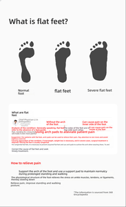 Semelles orthopédiques épaissies en silicone et élasthanne pour soutien de la voûte plantaire, adaptées aux pieds plats, à la supination du <span class=keywords><strong>pied</strong></span> et au soutien de la voûte plantaire élevée, et pour la correction de la déformation du <span class=keywords><strong>pied</strong></span>. - Product Image 2