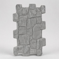 Panneau mural emboîtable en PU ignifuge et léger, imitation roche, revêtement décoratif en polyuréthane moderne pour la maison et la salle de sport