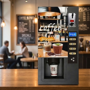 เครื่องจำหน่ายกาแฟอัตโนมัติอัจฉริยะ, เครื่องทำน้ำแข็งร้อนและเย็นเครื่องจำหน่ายนมชากาแฟ - Product Image 1
