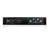 10.25 Multimedia Radio mobil Carplay Apple nirkabel untuk AUdi Q5 Aksesori dasbor Upgrade layar sentuh 2009-2017
