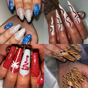 CANNI Nouveau <span class=keywords><strong>Vernis</strong></span> à Ongles Gel Luminescent dans le Noir Paillettes Flash Réfléchissant Gel Diamant Disco <span class=keywords><strong>Semi</strong></span> <span class=keywords><strong>Permanent</strong></span> <span class=keywords><strong>Vernis</strong></span> Gel UV Ememals - Product Image 6
