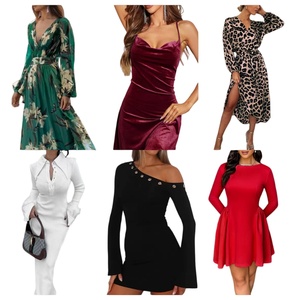 2025 Winter Nieuwe Stroken Sexy Gebruikte Jurk Gemengde Pakket Leverancierskleding Ze Dames Gebruikte Kleding In Groothandel Gebruikte Kleding - Product Image 4