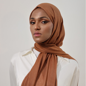 High Quality Modal Soft Long <b>Shawl</b> Muslim <b>Women</b> Breathable Color Blocking Summer Hijab Double Stitching Digital Printing - Product Image 4