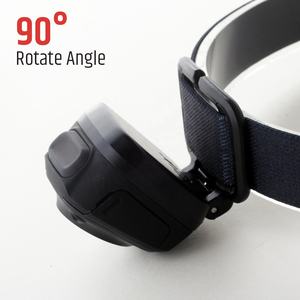 Linterna Frontal LED Recargable por USB de 200LM IPX4 con Sensor de Movimiento, Sin Deslumbramiento, Portátil para Correr y Hacer Senderismo, Fabricada en China - Product Image 4