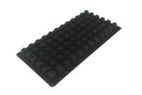 Baki Semai Plastik Bentuk Persegi Panjang 72 Sel 54X28X4.6cm Baki Vakum