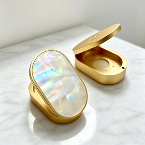 Boîte de parfum solide de luxe HKH avec emballage à couvercle rabattable pour cadeaux de voyage et parfums personnels, fabricant OEM de marques privées - Product Image 1