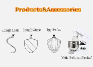 Mezclador de alimentos multifuncional de gran oferta: ideal para cocinas domésticas y comerciales - Product Image 6