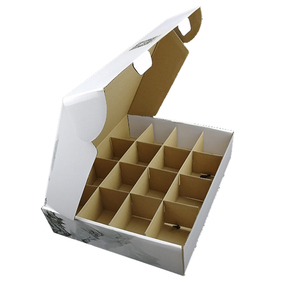 OEM Folding Corrugated Cardboard Box For Fresh Fruit And Vegetable, Custom Size Full Color Printing Corrugated Paper Tray Box - Product Image 1