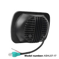 Phares LED 5x7 7x6 pouces DRL, feux de croisement et de route, 60W, homologués DOT, type Sealed Beam pour camions, SUV et véhicules tout-terrain H6054