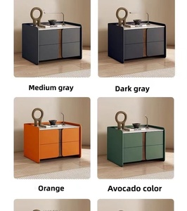 <span class=keywords><strong>Comodino</strong></span> Moderno Rockboard 2025 Nuovo Modello con 2 Cassetti, Ecologico e Durevole, <span class=keywords><strong>per</strong></span> Camera da Letto e <span class=keywords><strong>Cameretta</strong></span> - Product Image 6