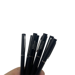 Stylo bille personnalisé avec logo, style Westin Hilton, encre multicolore 1,0 mm, en plastique ABS/PC, cadeau promotionnel - Product Image 2