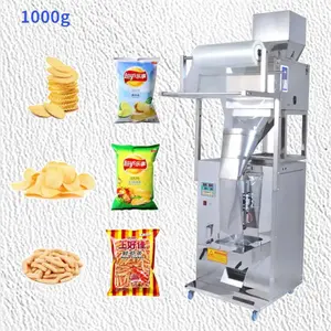 500g 1kg 2kg Multi-function Automatic Grain Salt Sugar Rice Sachet Packaging Machine