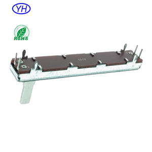 Potentiomètre coulissant alpha RA3031F 20MM 30mm 45mm 60mm course 10ka 10kb 50k 100k 3 broches Potentiomètre coulissant 30mm 20mm course - Product Image 3