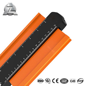 ZJD-CT037 mesure intelligente règle duplicateur <span class=keywords><strong>charpentier</strong></span> outil <span class=keywords><strong>de</strong></span> travail du bois matériel ABS profil contour jauge duplicateur avec serrure - Product Image 4