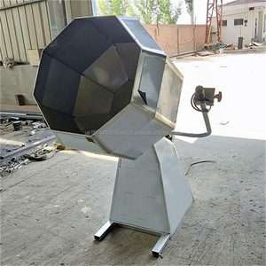 Commercial Octagonal Small <b>Corn</b> Puff <b>Snack</b> Food Flavoring Seasoning Mixer Machine - Product Image 2