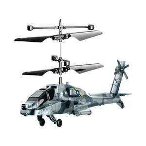 Longxi remote control Apache helicopter mini hand sensor rc infrared helicopters toy IR Gesture Sensing helicopter for children