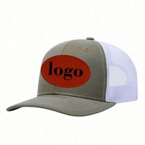 BSCI Factory Custom Unisex High Quality Cotton Twill 6 Panel 112 Mesh SnapBack Embroidery Logo Fashion Summer Trucker Caps <b>Hat</b> - Product Image 3