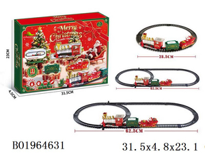 Set <span class=keywords><strong>de</strong></span> <span class=keywords><strong>Tren</strong></span> Navideño <span class=keywords><strong>para</strong></span> Árbol <span class=keywords><strong>de</strong></span> <span class=keywords><strong>Navidad</strong></span>, Pista <span class=keywords><strong>de</strong></span> Fácil Montaje, <span class=keywords><strong>Tren</strong></span> <span class=keywords><strong>El</strong></span>éctrico <span class=keywords><strong>de</strong></span> Santa Claus con Luces y Sonido <span class=keywords><strong>para</strong></span> Decoración Navideña - Product Image 4