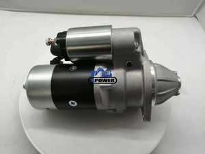 Pièces d'excavateur 4BG1T 24V 11T Moteur de démarrage diesel - Product Image 2