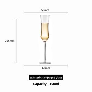 Flûte à champagne en <span class=keywords><strong>cristal</strong></span>, fond concave, verre à vin pour restaurant et bar, verre à vin mousseux, copas de vino <span class=keywords><strong>cristal</strong></span> - Product Image 6