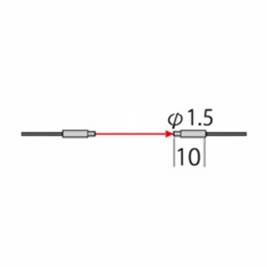 Para conector de fibra óptica de tipo cilíndrico PANASONIC - Product Image 1