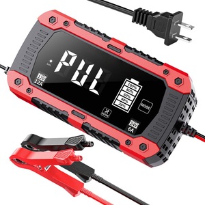 Chargeur de batterie automatique 12V 12A 24V 6A 14.6V 29.2V pour <span class=keywords><strong>voiture</strong></span> et moto, compatible batteries plomb-acide et LiFePO4, avec compensation de température - Product Image 5