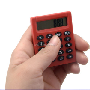 Venta caliente Mini Calculadora de pantalla de 8 dígitos de bolsillo cuadrado colorido para niños - Product Image 2