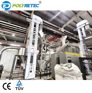 Línea de Lavado de Botellas y Contenedores de PP HDPE de Grado Alimenticio <span class=keywords><strong>POLYTEC</strong></span> 4000KG/H con Aprobación de la FDA - Product Image 4