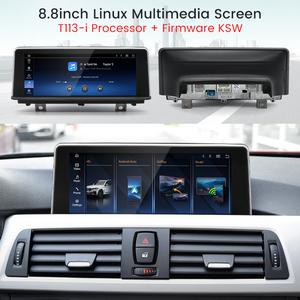 HFmidia 2026 ระบบลินุกซ์ใหม่ ขนาด 8.8 นิ้ว สำหรับ BMW ซีรีส์ 3 4 รุ่น M3 M4 F30 F32 F34 F36 NBT EVO เครื่องเล่นวิดีโอในรถยนต์แบบไร้สาย CarPlay - Product Image 6