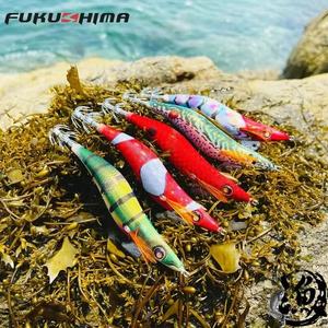 FUKUSHIMA 3.5 EO 3 S/M 20G GREENEYES SQUID JIGS GLOW EGI LURE PÊCHE EN BOIS CREVETTES APPÂTS CROCHETS TRANCHANTS SEICHE OCTOPUS BATEAU - Product Image 4