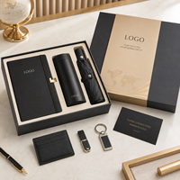 Ensemble Cadeau Exécutif Personnalisé : Carnet, Gobelet, Parapluie, Porte-cartes, Clé USB – Kit Promotionnel d'Affaires pour l'Exportation Mondiale – Fournisseur OEM ODM