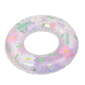ห่วงยางว่ายน้ำเด็กแบบหนา ลายการ์ตูนสีชมพู ป้องกันการพลิกคว่ำ สำหรับเด็กและผู้ใหญ่ - Product Image 5