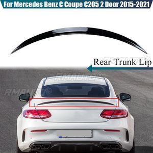 Alerón Trasero para Maletero de Coche con Aspecto de Fibra de Carbono/Negro Brillante para Mercedes Benz Clase C C205 2015-2021 - Product Image 1