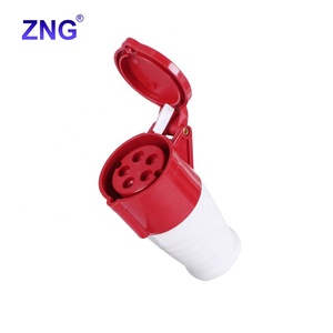 IP44 công nghiệp cắm và ổ cắm <span class=keywords><strong>5</strong></span> Pin 380V 16A công nghiệp nữ nối ổ cắm ZNG-215 - Product Image 1