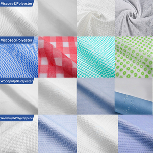 Phân hủy sinh học spunlace không dệt vải khăn lau-dùng một lần khô/ướt làm sạch vải cho xuất khẩu - Product Image 2