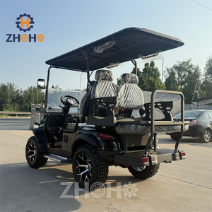 Carrito de Golf Económico Todoterreno, Resistente, Homologado para Circular por la Calle, con 4 Asientos, Ideal para Campos de Golf y Cabañas de Caza - Product Image 4