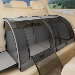 Asiento DE SEGURIDAD impermeable universal para perros pequeños y medianos, cuatro estaciones, nido de gato, jaula para perros, cierre de cremallera, perrera para <span class=keywords><strong>coche</strong></span>, mochilas - Product Image 3