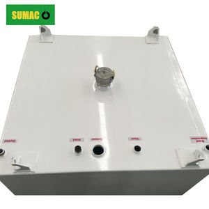 טנק דלק דיזל נייד 1000l עם משאבת זומאק מיני תחנות דלק פחמן פלדה - Product Image 4