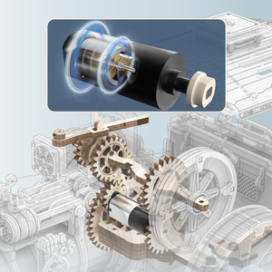 <span class=keywords><strong>Robotime</strong></span> <span class=keywords><strong>Rokr</strong></span> LKA01 Jouets éducatifs <span class=keywords><strong>3D</strong></span> DIY Assemblage artisanal en bois Moteur à vapeur Puzzles pour adultes - Product Image 6