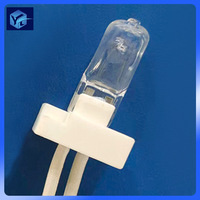 Lampe halogène, éclairage visuel, four, friteuse à air, haute température, économie d'énergie, perles blanches, 220V, fabricant en gros
