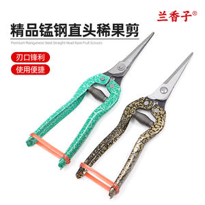 กรรไกรตัดแต่งกิ่งบาซิล ไบพาส ทำจากเหล็กกล้าคาร์บอน ขนาด 20-30 มม. สำหรับต้นไม้เลื้อยและต้นไม้ผลไม้ เครื่องมือทำสวนแบบใช้มือพร้อมด้ามจับแบบสปริง - Product Image 4