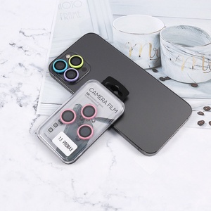 กระจกกล้องเรืองแสง 9H HD สำหรับ iPhone 14 14ProMax 11 13 12 ฟิล์มกันรอยเลนส์โทรศัพท์มือถือเรืองแสง ขายส่งจากกวางโจว - Product Image 2