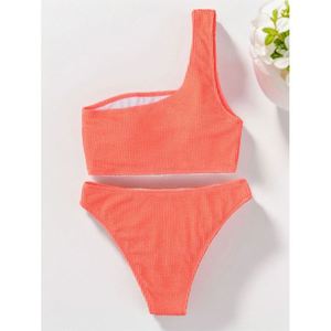 Swimwear Manufacturer Private Label Two Pieces Bikini Texture Fabric Swimwear <strong>Sexy</strong> Women Bikini <strong>Set</strong> - Product Image 1
