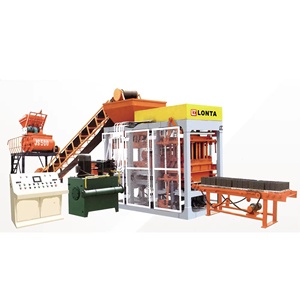 Lonta <span class=keywords><strong>QT6</strong></span>-15 Hoàn Toàn Tự Động 4 <span class=keywords><strong>5</strong></span> 6 8 Inch Thủy Lực Interlock Hollow Road Paver Khuôn Xi Măng Bê Tông Gạch Khối Máy Làm - Product Image 4