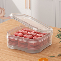Conteneur alimentaire en plastique écologique, compatible micro-ondes, sans transfert de saveurs, anti-fuite, sans BPA, en PP PET, emballage alimentaire par injection